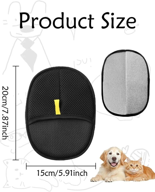 Ultimate Pet Hair Removal Gloves for Dogs & Cats - Magic Brush for Effortless Cleaning!