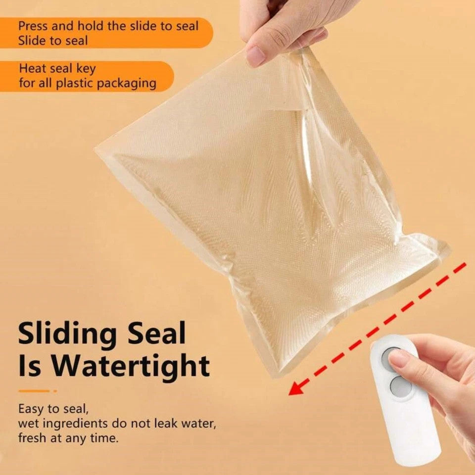 Rechargeable Mini Bag Sealer & Cutter - 2-in-1 Heat Seal Solution